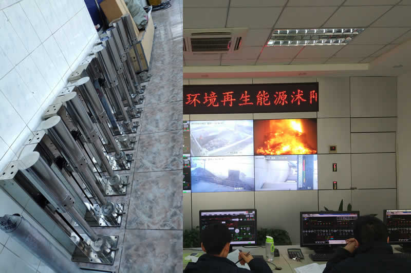 垃圾發(fā)電廠(chǎng)火焰電視